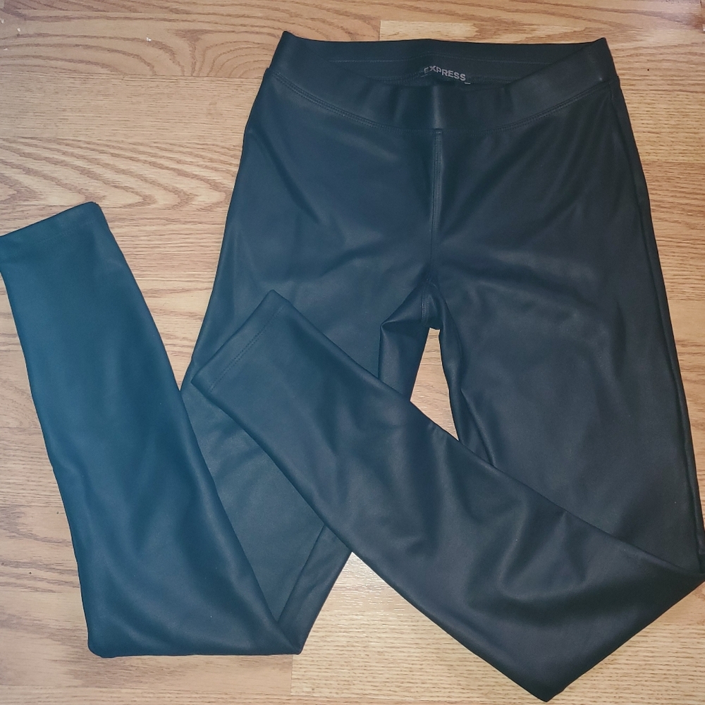 Express "leather" leggings